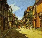 Claude Monet Rue de la Bavolle, Honfleur Sweden oil painting reproduction